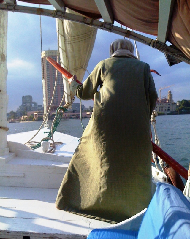 Pushing Feluccas on the Nile